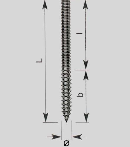 Viti Cong.legn/metal.zn.10x 70 -011 - immagine 1