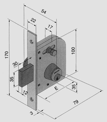 serrature per cancelli fer.welka-06545000 - immagine 1