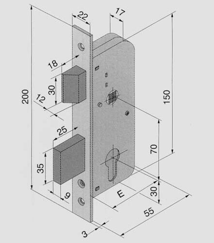 serrature per Port.fer.welka-06130000