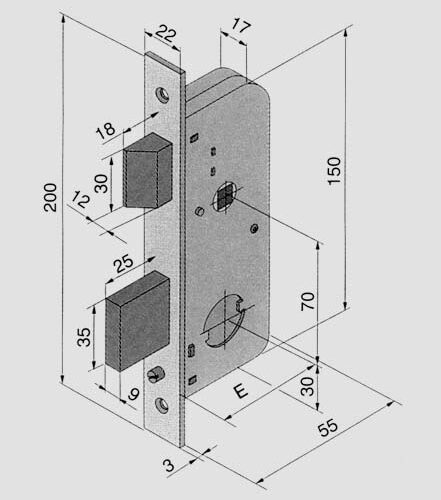 serrature per cancelli fer.welka-06730000 - immagine 1