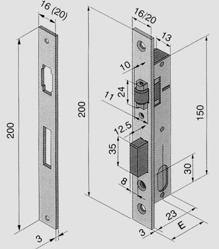 serrature per Port.all.welka-11015010