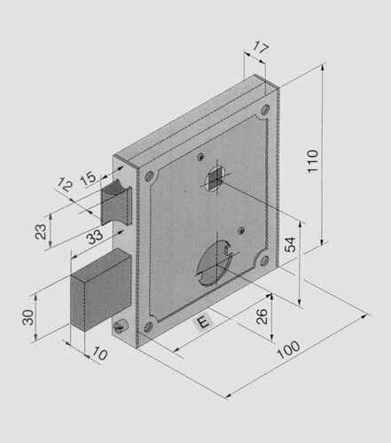 serrature per cancelli fer.welka-05555000 - immagine 1