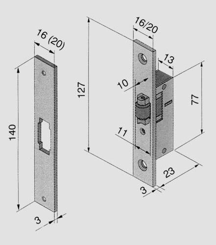 serrature per Port.all.welka-11415010