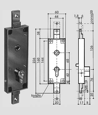 serrature Prefer per Bascul.a6569.000