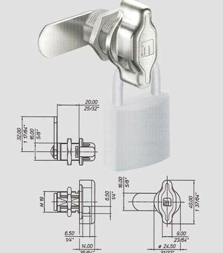 serrature e cassetti Zamappa a Lucchetti 2751/dri - immagine 1