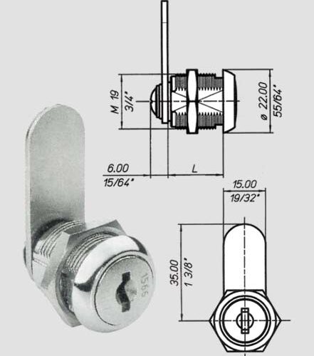 Cilindretto universali 2651-20 Con acc.c.c. - immagine 1