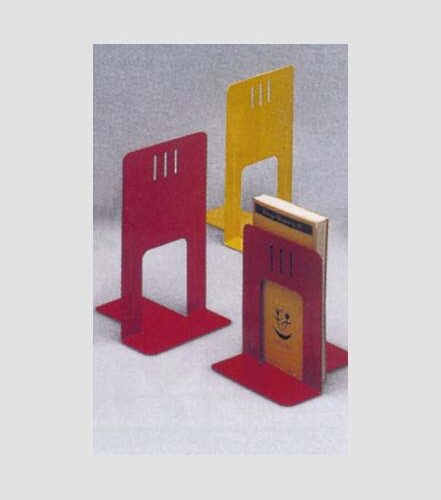 Fermalibro Metallo Rosso Cm.22 - immagine 1