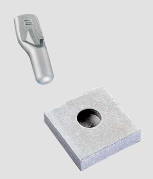 Piastra Base C/foro D.24,5  A.115