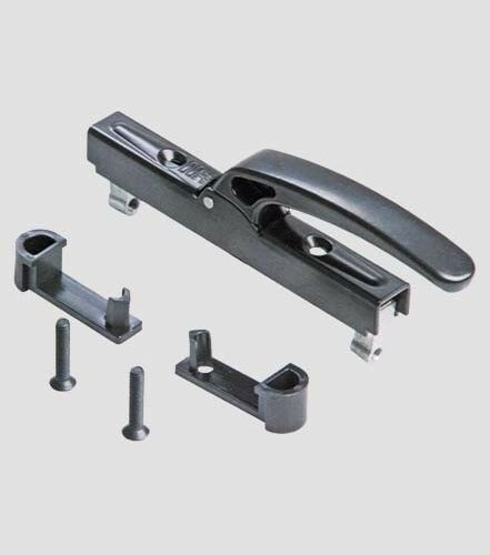 Cariglione" Leo" Comunello articolo 685Nero - Manico Acciaio Per Chiusure Industriali