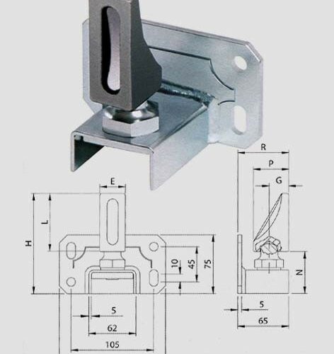 Perno Sfer.pias.reg.fis.27mm-106pst - immagine 1