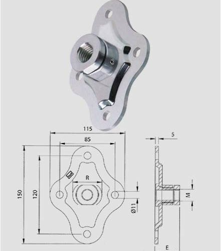 Piastra Rustica Dopp.reg.m20 -154r - immagine 1