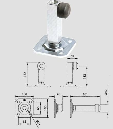 Battente Tris A Fiss.3funz. A.201 - immagine 1