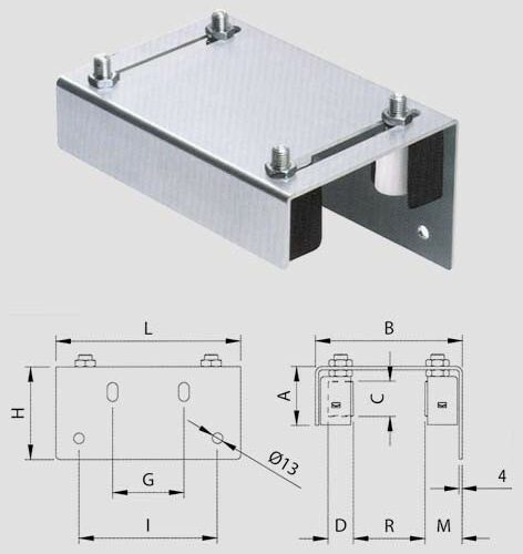 Piastra Guid.canc.reg.fis.256/30-40 - immagine 1
