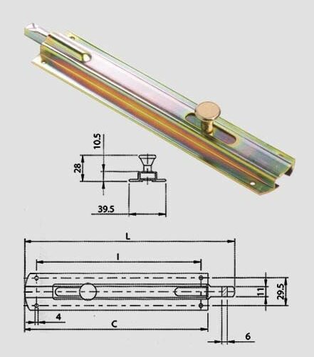 Catenaccio Avvit.dritt.trop-840d/40 - immagine 1