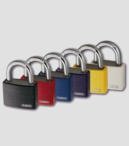 Lucchetti alluminio abus articolo t65al/40 Bianco - immagine 1