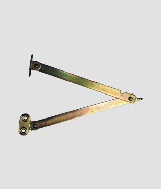 Aste Snodate leggere con fermo in acciaio 652-150 tropicalizzate destra