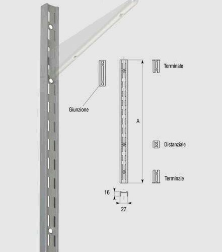 Cremagliera Acc.stamp.2750/100 Zinc - immagine 1