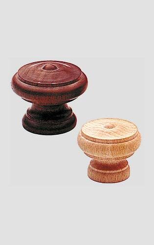 Pomelli in legno 70/35 C.p.-faggio Noce - immagine 1