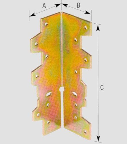 Giunzione 90/180deg; A757 40x40x120 Tr - immagine 1