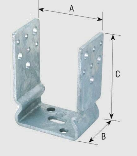 Supporto Anc.avv.pav.a.791 Mm.90 Zn - immagine 1