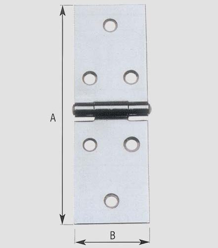 Cerniera Lunga Inox Art.122 Cm.12 - immagine 1