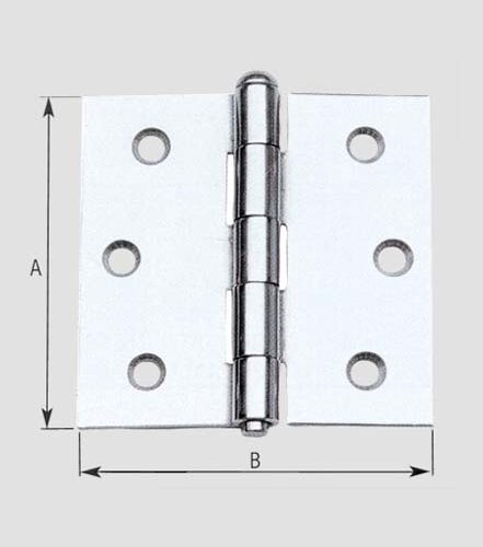 Cerniera Ext.pes.inox A.124 2,5x2,5 - immagine 1