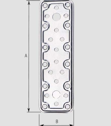 Giunzione Pes.drit.a770 120x50 Inox - immagine 1
