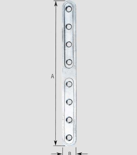 Giunzione Pes.dritt.778 312x20 Inox - immagine 1