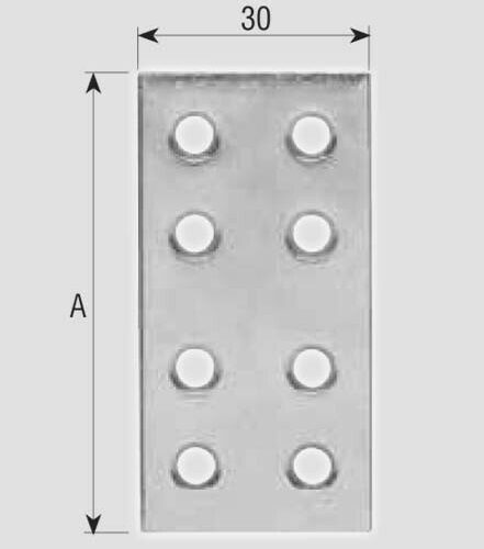 Giunzione Drit.zinc.100x30 Sp2 -170