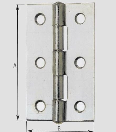 Cerniera Stret.zinc.a.120 Mm. 90 Po - immagine 1