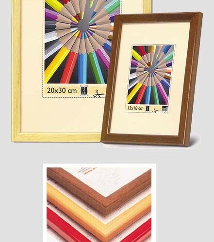 Cornice A.100 V/luc.40x50 Bianco - immagine 1