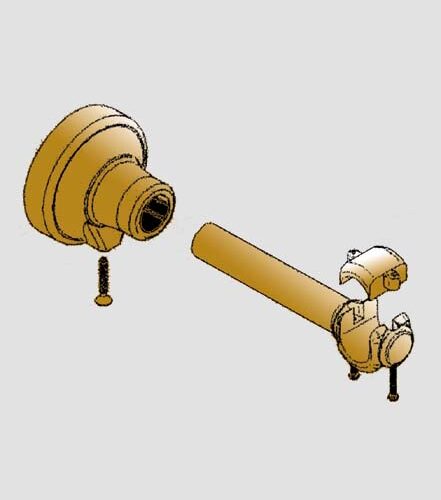 Mensola Durotek Bast.irid.n/ar.cm12 - immagine 1