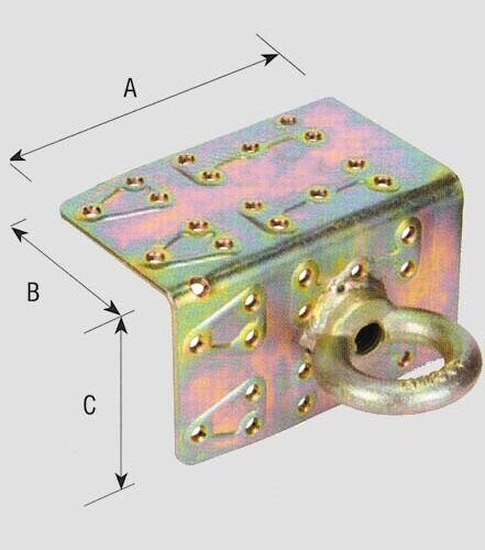 Piastra Sicur.ang.140x80x80 Tro.864 - immagine 1