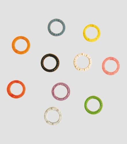 Anelli Segnachiavi Colorati -56 Box