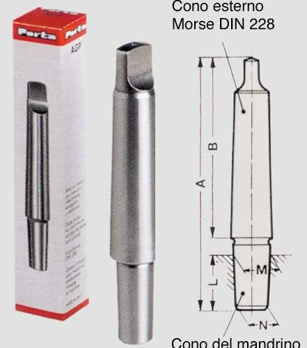 Attacco Conico Mandr.c2b16-din B16