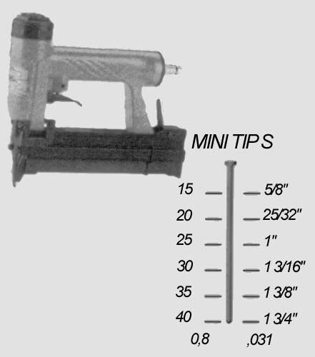 Chiodini Mini Tip35s 1083500e-c5000 - immagine 1