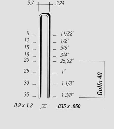 Chiodini Ti-pin38 St.1033800e-10000 - immagine 1