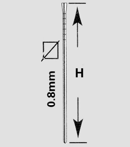 Chiodini Micr.brad 30 Mb8-30-c10000 - immagine 1