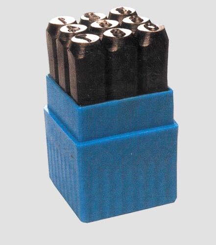 Punzone Cifra Serie Alfa-pz.9 -h.6 - immagine 1