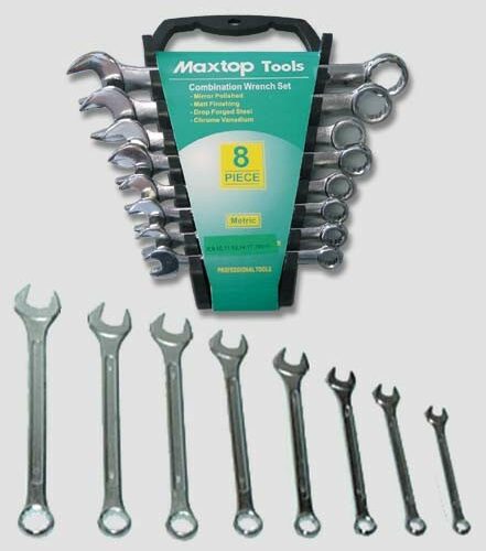 Serie Chiavi Comb.cr-va  8pz. 6/19 - immagine 1