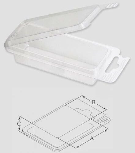 Bivalva Termoform.pvc 180x90x40 -25
