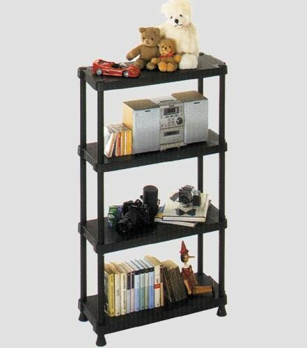 Scaffale Plast.nero  -1230/4 - immagine 1