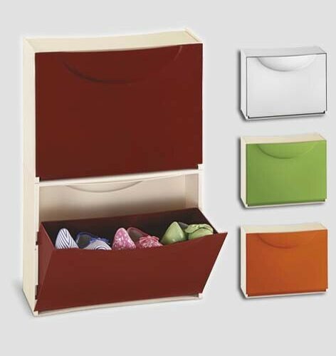 Scarpiera Harmony Box H Grig/lilla - immagine 1