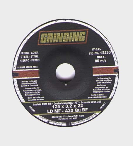 Disco Abr.grin."dt" T/ferro 230x3 - immagine 1