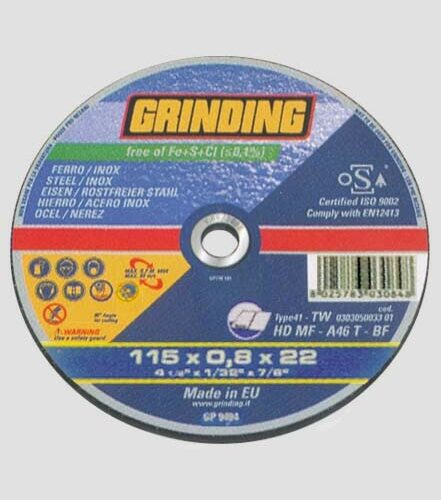 Disco Abr.grin."tw" T/inox 115x0,8
