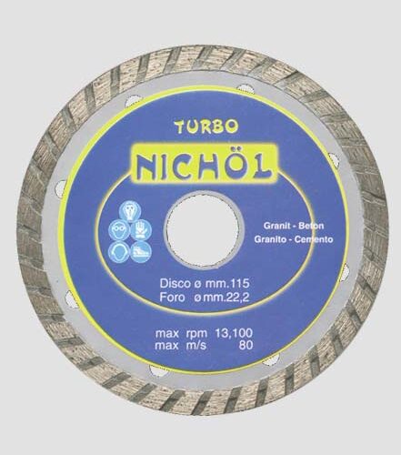 Disco Diam.nichool C/c.tur.gr.b-115 - immagine 1