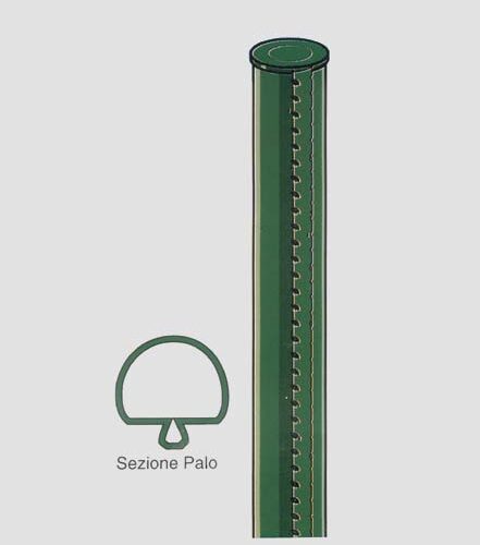 Palo Bekaclip X Bekaf.d48x250h Verd - immagine 1