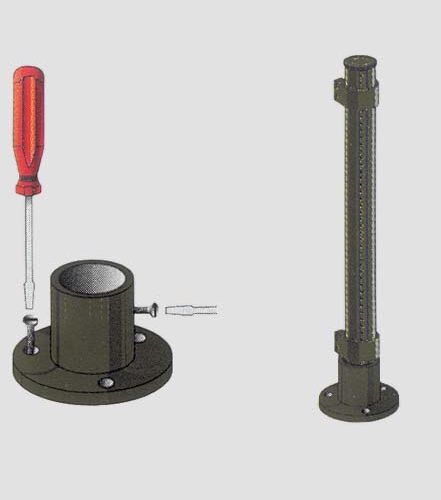 Piastra X Palo Bekafor Antracite - immagine 1