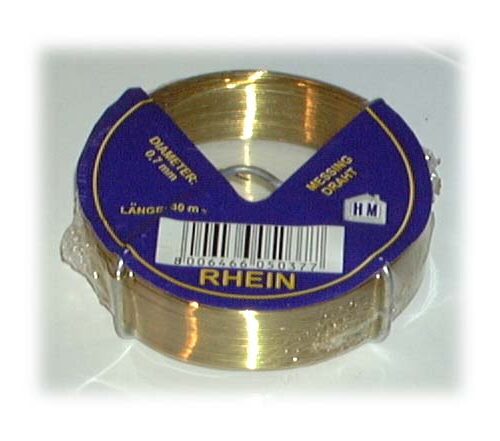 Filo Ottone Mm.0,80 Mt.12 - immagine 1