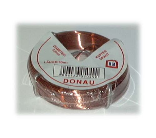 Filo Rame Matasse D.0,60 Mt20 Gr.50 - immagine 1